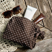 Load image into Gallery viewer, CaseMate Expresso Polka Dot Toiletry Bag