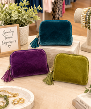 Load image into Gallery viewer, Velvet Jewelry Organizer