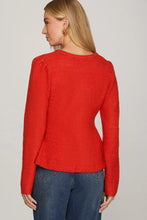 Load image into Gallery viewer, Queen Of Hearts Cardigan