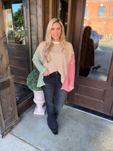 Load image into Gallery viewer, The Way To Go Striped Top