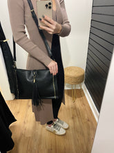 Load image into Gallery viewer, Black Crossbody Handbag