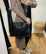 Load image into Gallery viewer, Black Crossbody Handbag