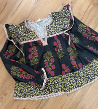 Load image into Gallery viewer, Striped Vines Blouse