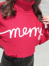 Load image into Gallery viewer, Merry Everything Turtle Neck Sweater
