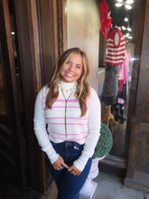 Load image into Gallery viewer, Blushing Stripes Top