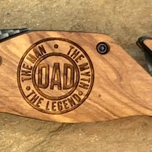 Load image into Gallery viewer, The Man, The Myth, The Legend Pocket Knife