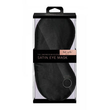 Load image into Gallery viewer, Weighted Lavender Satin Eye Mask