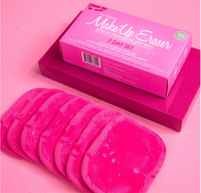 Load image into Gallery viewer, MakeUp Eraser 7 Day Set- Pink