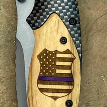 Load image into Gallery viewer, Police Badge Pocket Knife