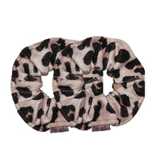 Load image into Gallery viewer, Microfiber Towel Scrunchie - Leopard