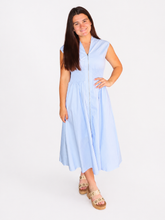 Load image into Gallery viewer, Sky Breeze Midi Dress
