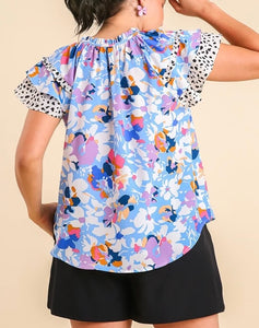 CURVY— In A Daydream Blouse