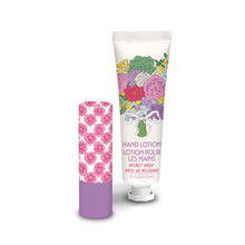 Load image into Gallery viewer, Lip Balm &amp; Hand Lotion Set- Petite Rose
