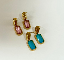 Load image into Gallery viewer, Stone Drop Stud

