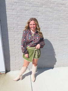 Boho Bloom Top
