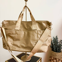 Load image into Gallery viewer, Nude Nylon Weekender Bag
