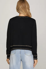 Load image into Gallery viewer, Shadow Stitch Cardigan
