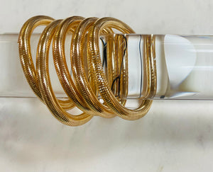 Gold Bangle Bracelet