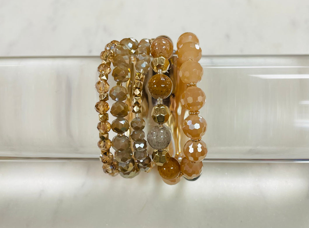 Beaded Bracelet Stack - Mixed