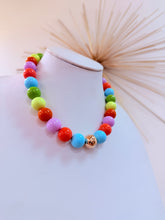Load image into Gallery viewer, Sweet As Candy Beaded Necklace- Multi
