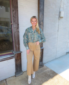 Teal Temptation Blouse