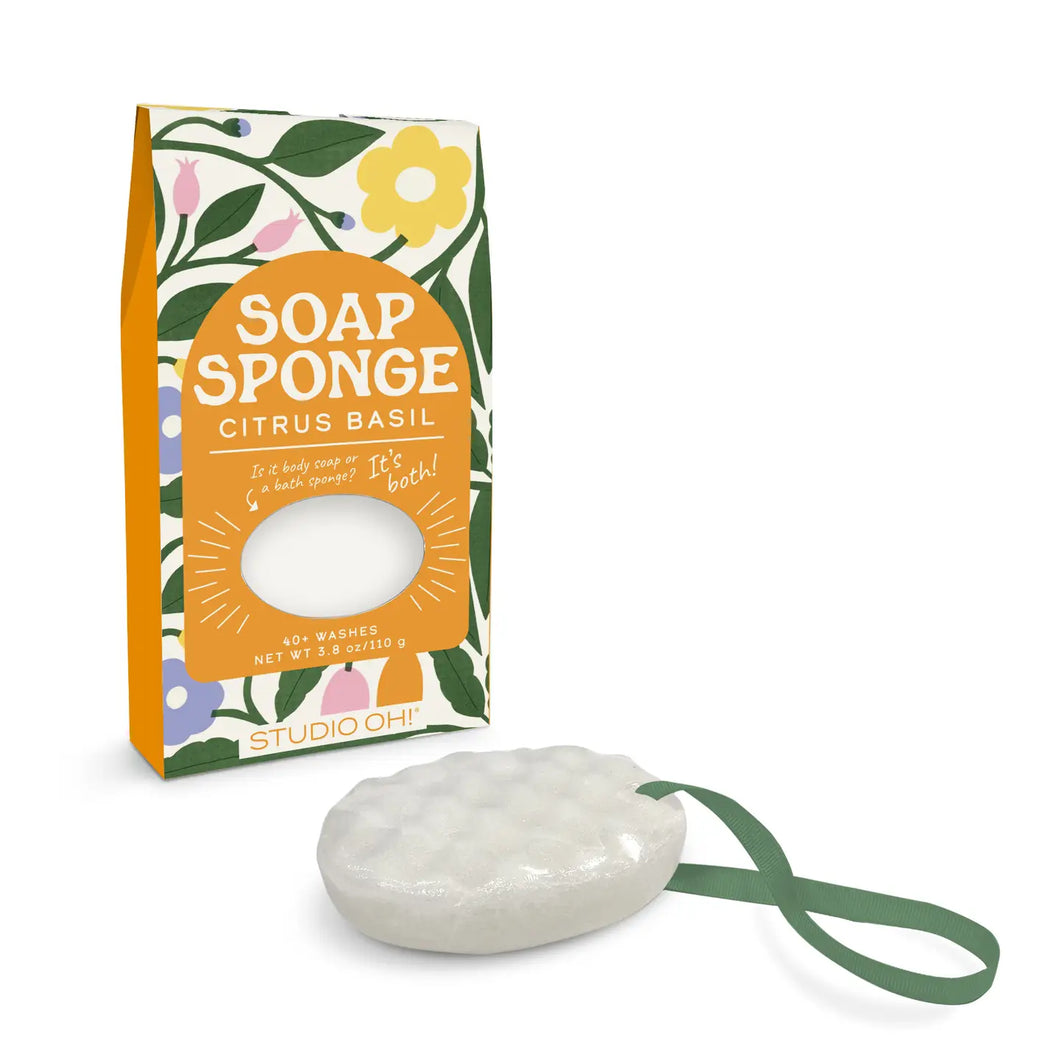 Soap Sponge - Citrus Basil