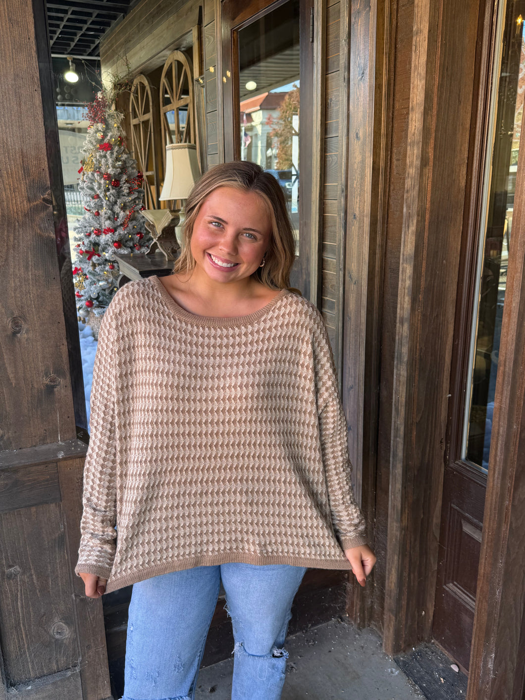 Cappuccino Cutie Sweater