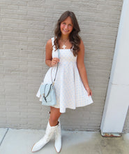 Load image into Gallery viewer, Bows &amp; Bliss Denim Dress
