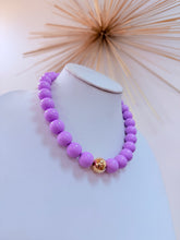 Load image into Gallery viewer, Sweet As Candy Beaded Necklace- Lavender
