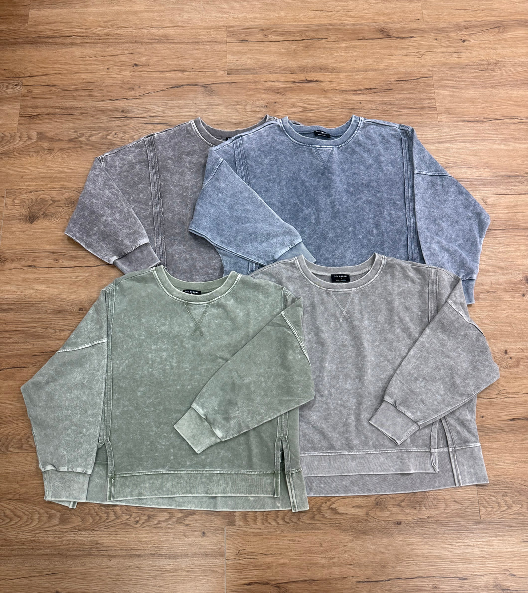 Mineral Wash Pullover