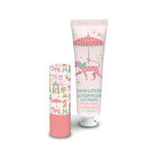 Load image into Gallery viewer, Lip Balm &amp; Hand Lotion Set- Leopard

