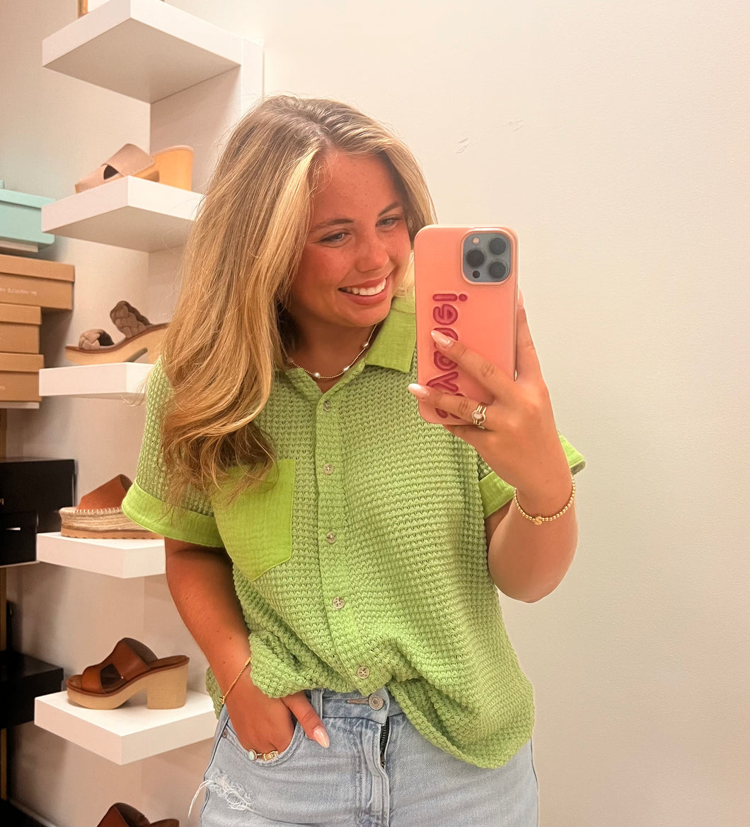 Sail Away Top - Melon
