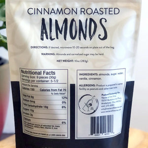 Cinnamon Kettle Roasted Almonds