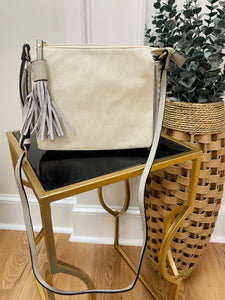 Ivory 2 Tone Crossbody