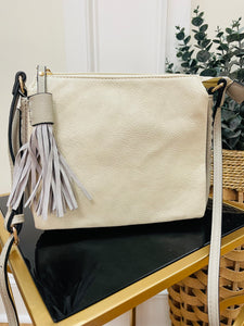 Ivory 2 Tone Crossbody