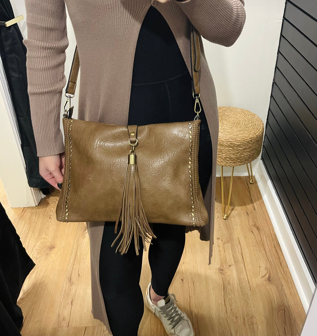 Brown Crossbody Handbag