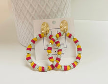 Load image into Gallery viewer, Fall Disc Earrings
