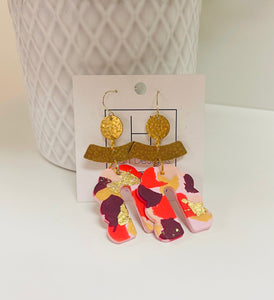 Fall Is In The Air Clay Earrings