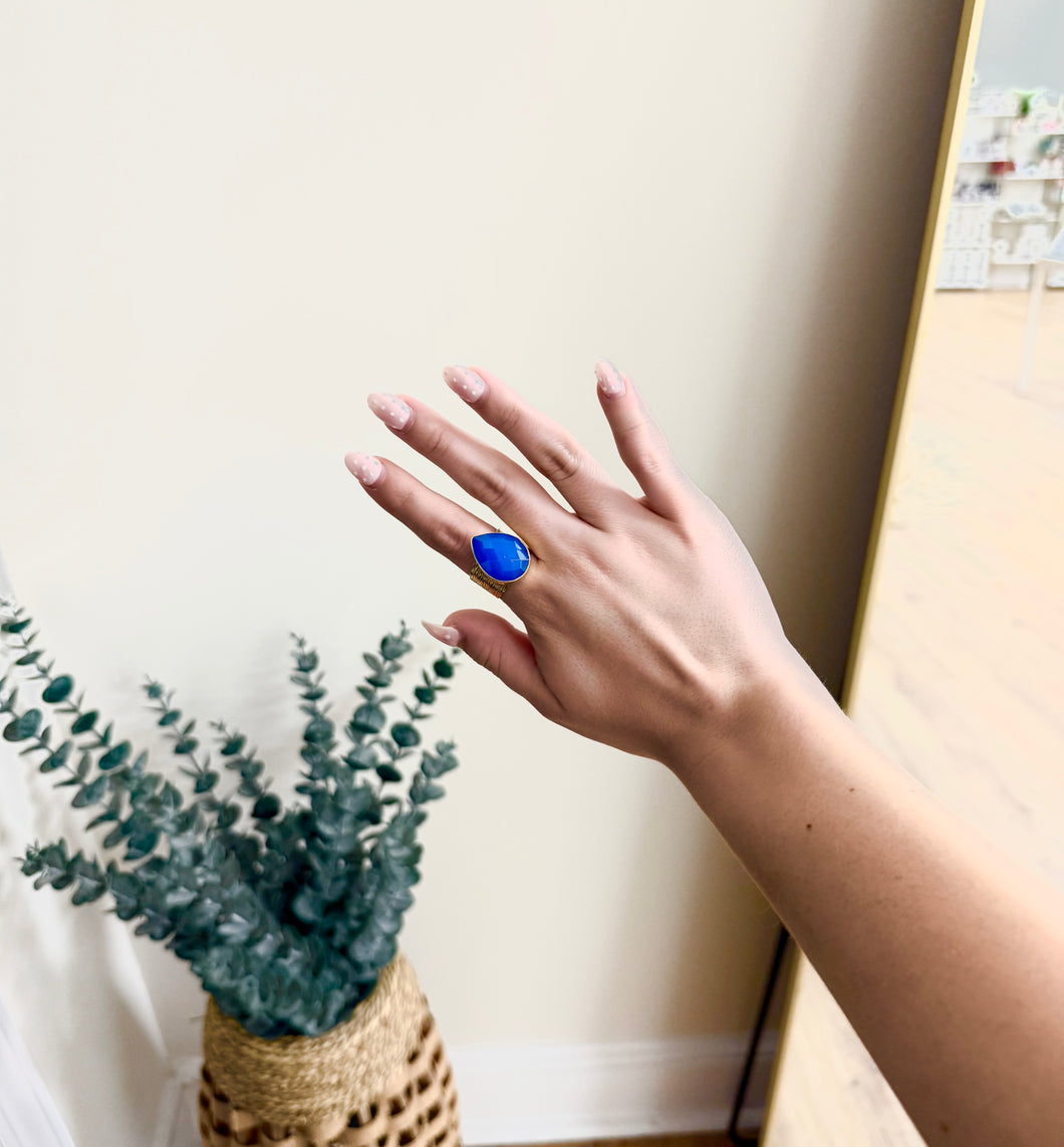 Blue Stone Ring
