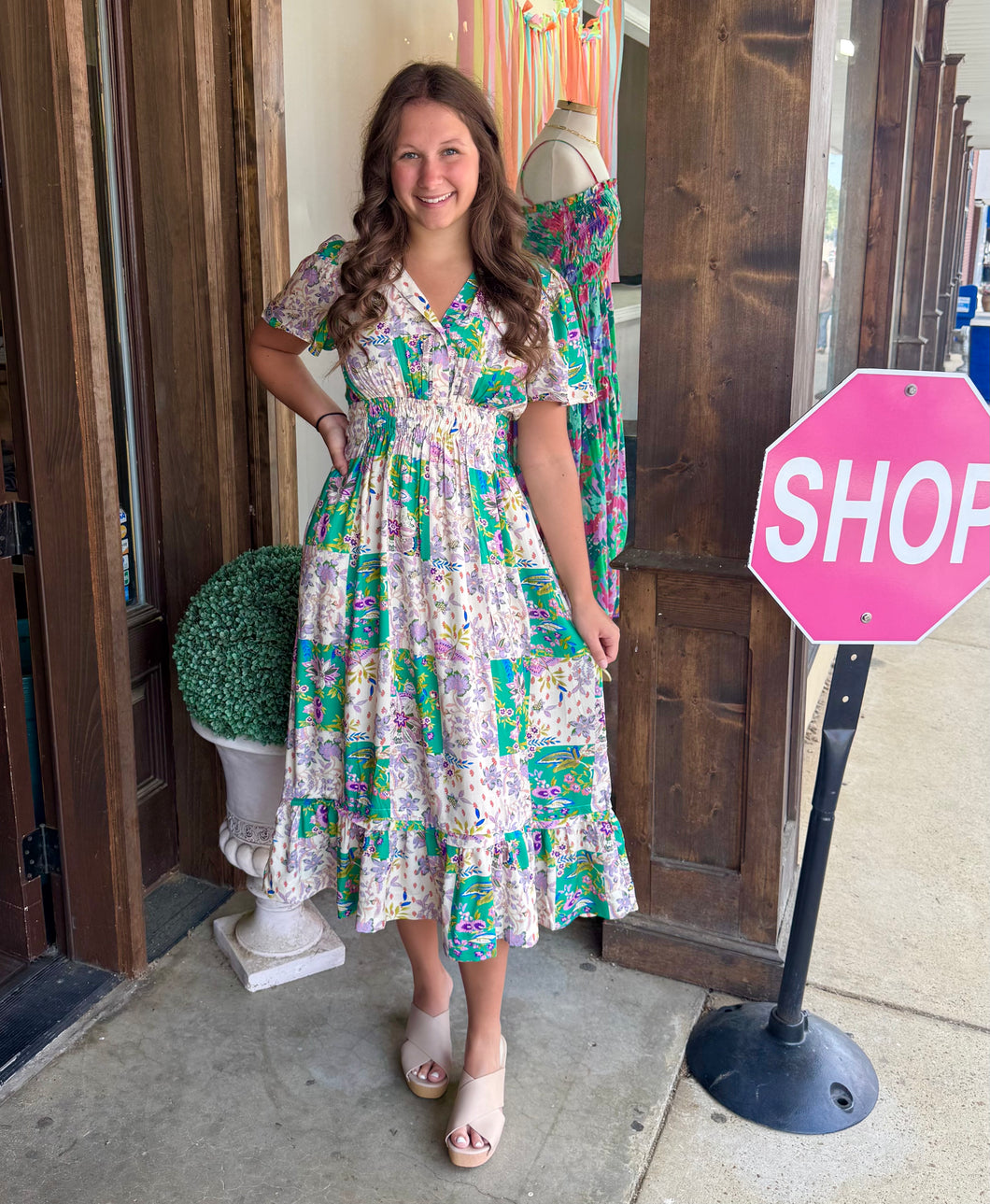 Patchwork Posy Midi