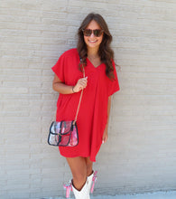 Load image into Gallery viewer, Stadium Standout Dress - Red
