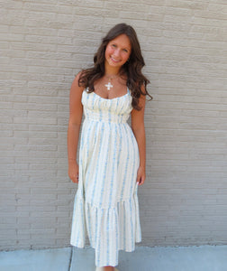 Blue Bloom Maxi