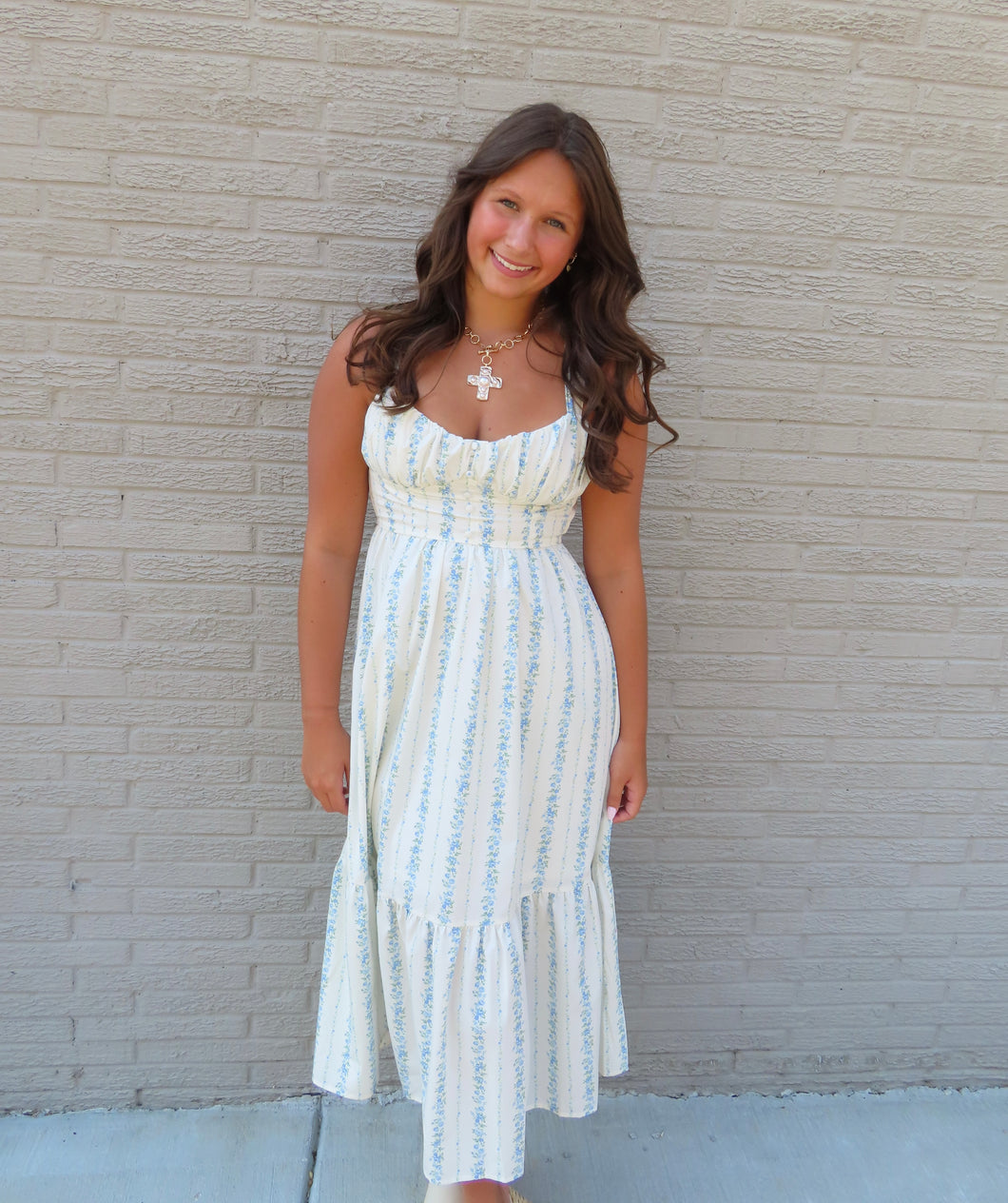 Blue Bloom Maxi