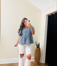 Load image into Gallery viewer, Denim Delight Top
