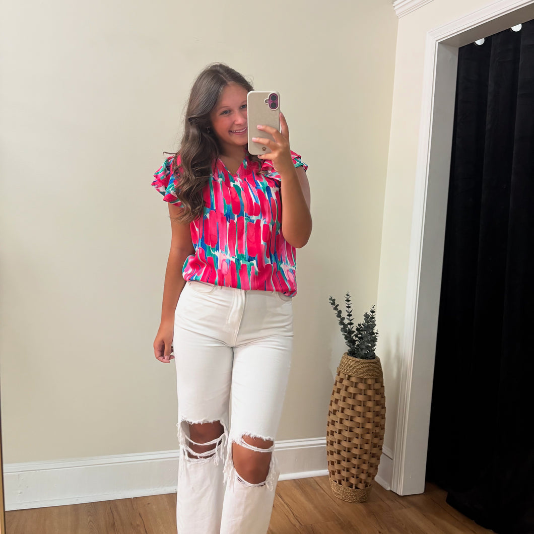 Painted Hues Top