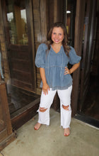 Load image into Gallery viewer, Denim Delight Top
