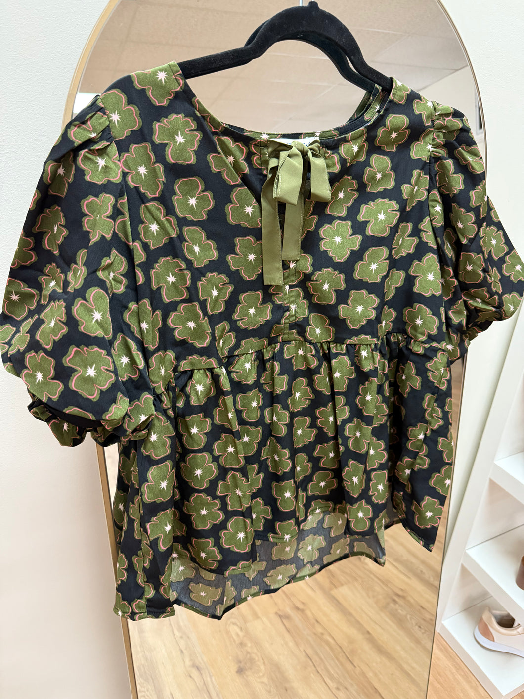 Olive You Knot Blouse