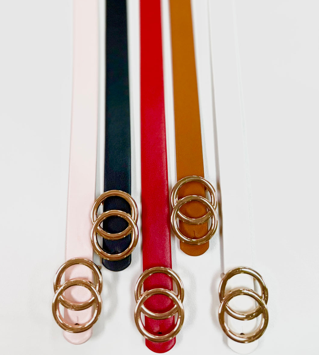 Final Touch Skinny Belt