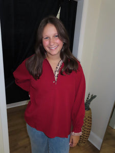 Crimson Harvest Top