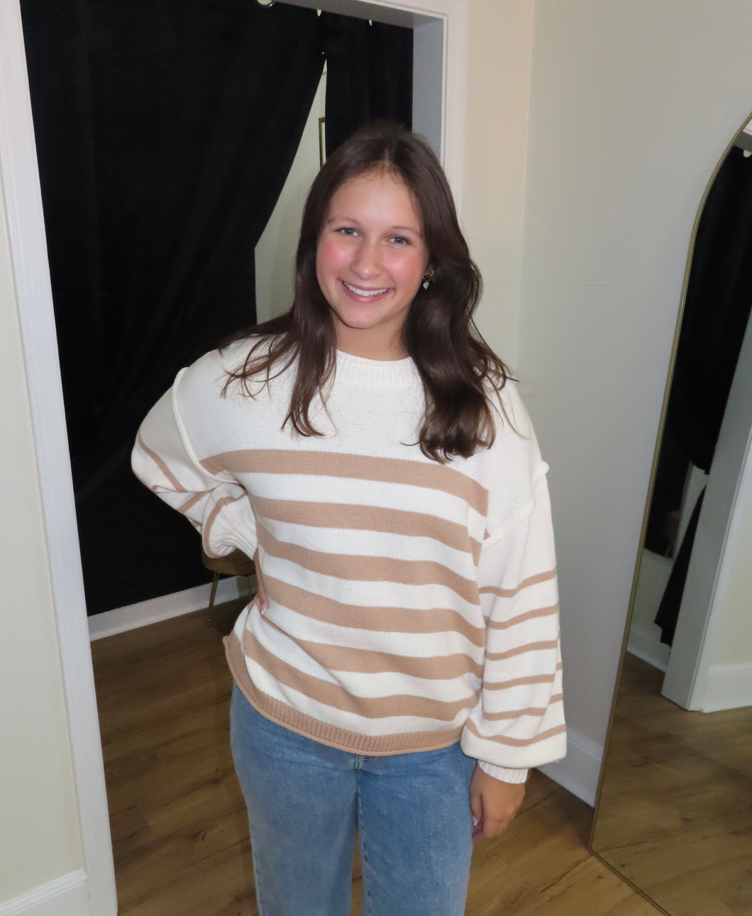 Latte Layers Sweater